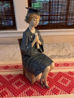 Lladro girl graduate figurine like new